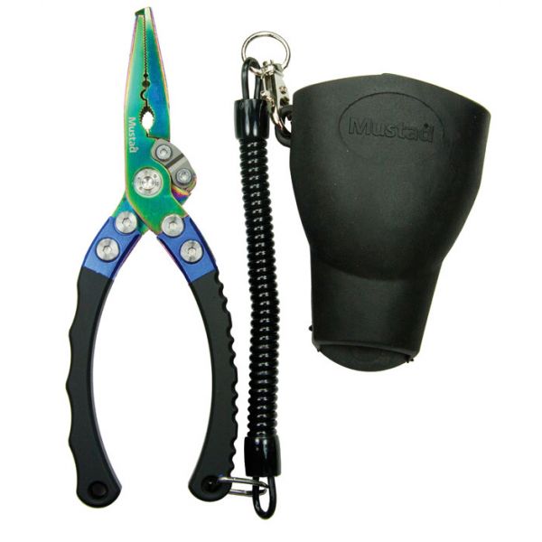 Mustad MT007 6.5'' Hybrid Pliers with Rubber Holster