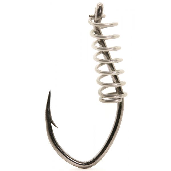 Mustad S412NP-BN 3X Skipjack Bend Beak Bait Hook - 1 - 6 Pack