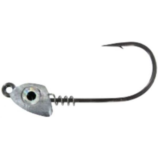 Mustad Impact Spring Jig Head - 3/16oz - Plain