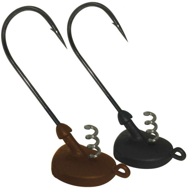 Mustad SU729 Elite Stand Up Jig Head Lure 1/4oz Matte Black