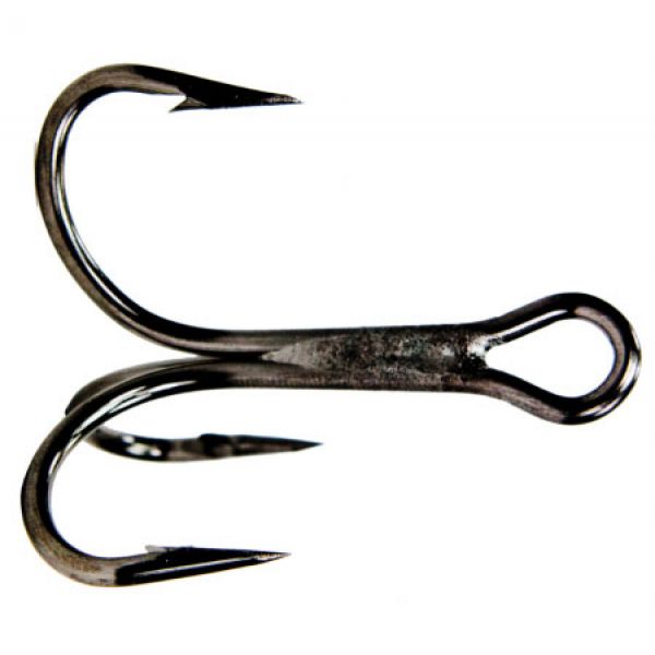 Mustad TG90-BN KVD Triple Grip Musky Treble 1/0 Hook