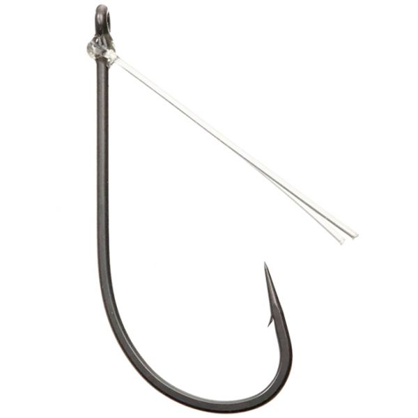 Mustad W60403NP-TX TitanX Weedless Wacky/Neko/Dropshot Hook - #1 - 4pk