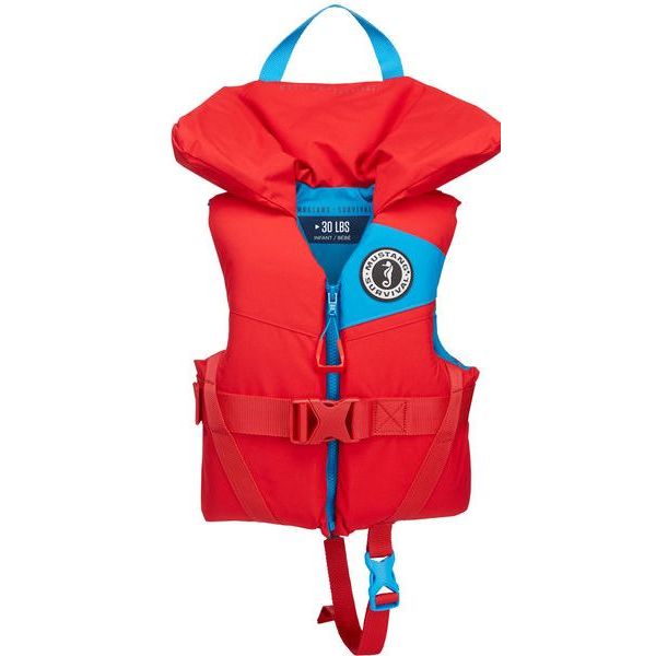 Mustang Lil Legend Infant PFD Vest - Imperial Red