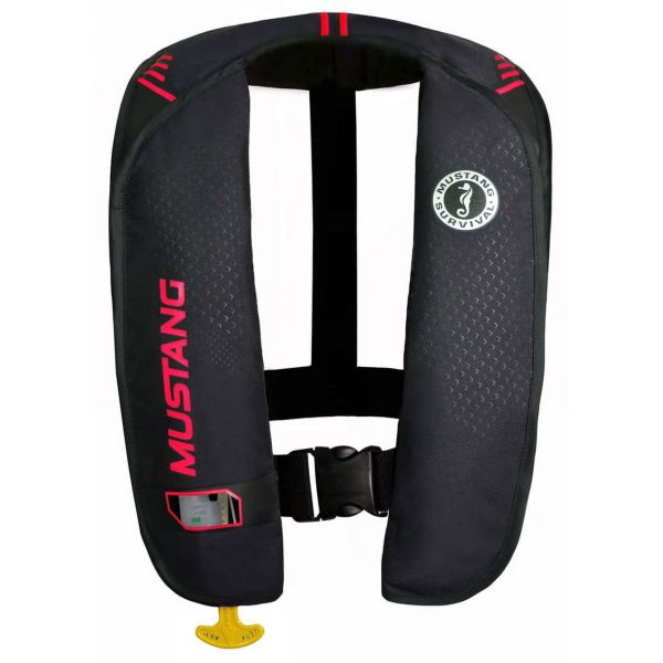 Mustang MD2014 MIT 100 Inflatable Manual PFD Black/Pink