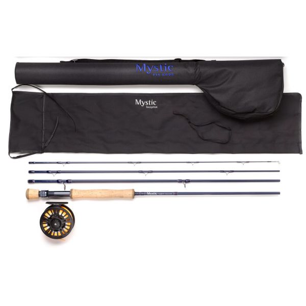 Mystic Outdoors Inception Fly Rod and Reel Combo - 8 ft. - 4WT