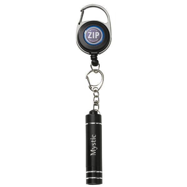 Mystic Outdoors Zip Retractor Led Torch Lantern Combo Tackledirect