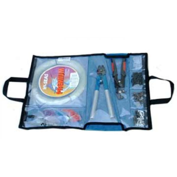 Nantucket Bound Blue Mesh Rigging Bag