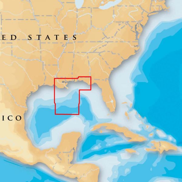 Navionics MSD/651P+ Platinum+ - Gulf of Mexico Central - microSD/SD