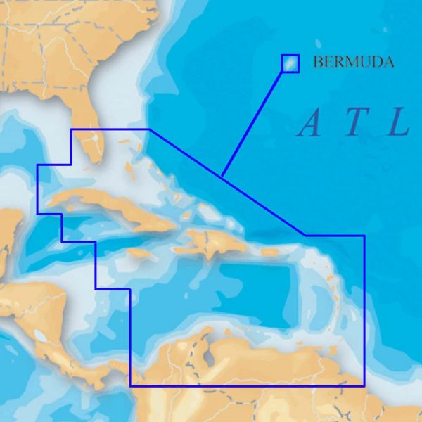 Navionics MSD/908P-2 Platinum+ - Caribbean - microSD/SD