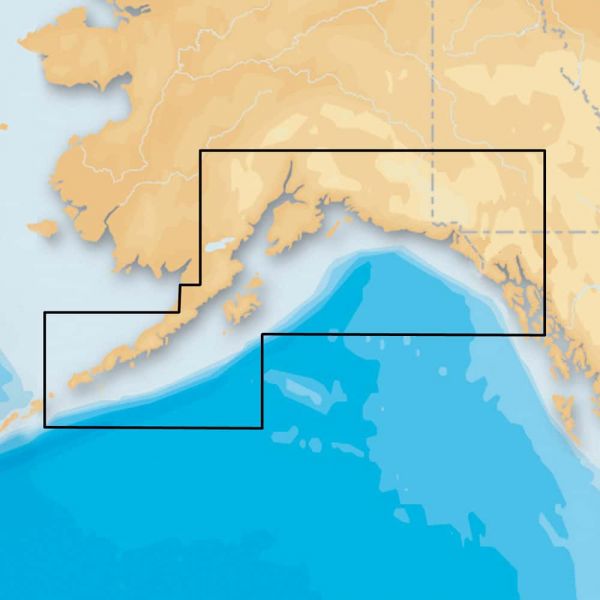 Navionics MSD/915P-2 Platinum+ - South Alaska - microSD/SD