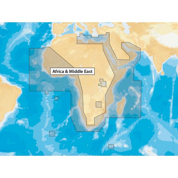 Navionics+ MSD/NAV+30XG/ROW Africa & Middle East - microSD