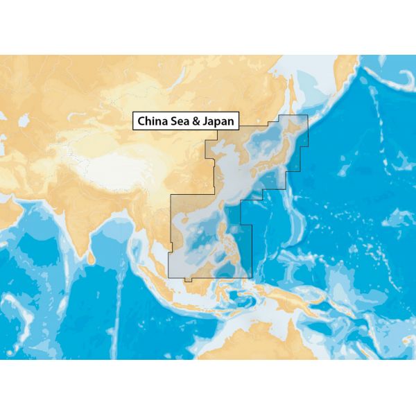 Navionics+ MSD/NAV+35XG/ROW China & Korea - microSD