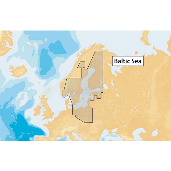 Navionics+ MSD/NAV+44XG/ROW Baltic Sea - microSD