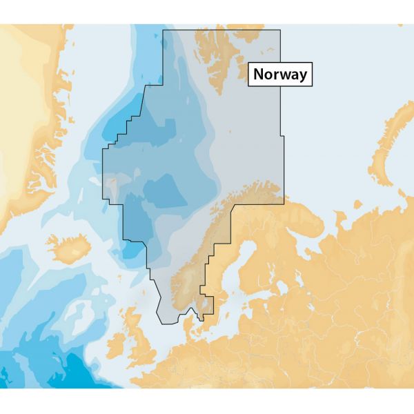 Navionics+ MSD/NAV+49XG/ROW Norway - microSD