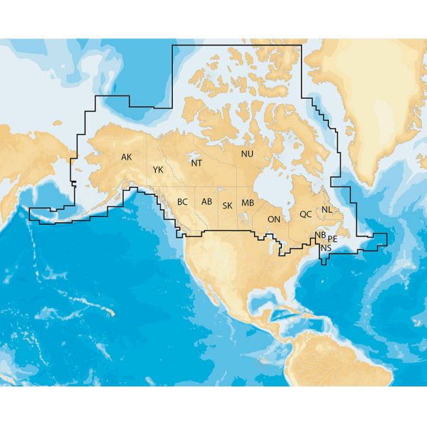 Navionics+ MSD/NAV+CA Regions Canada Preloaded - microSD