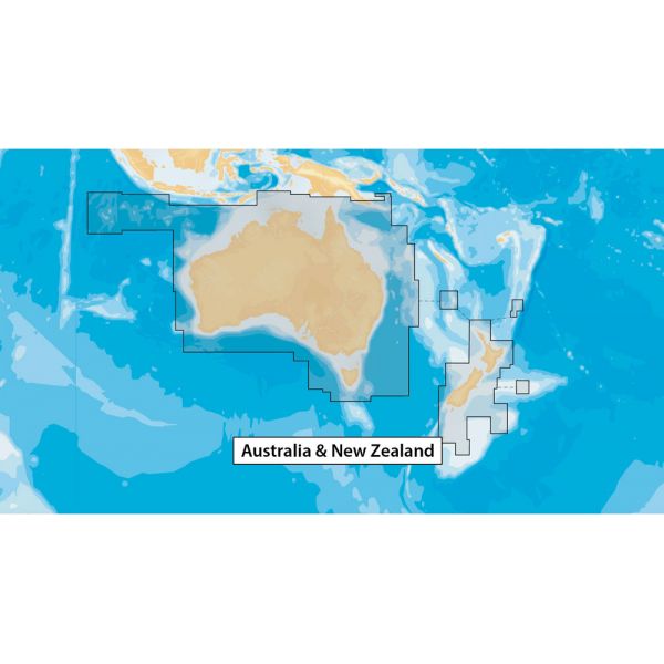 Navionics+ MSD/PLN50XG/ROW Australia & New Zealand - microSD