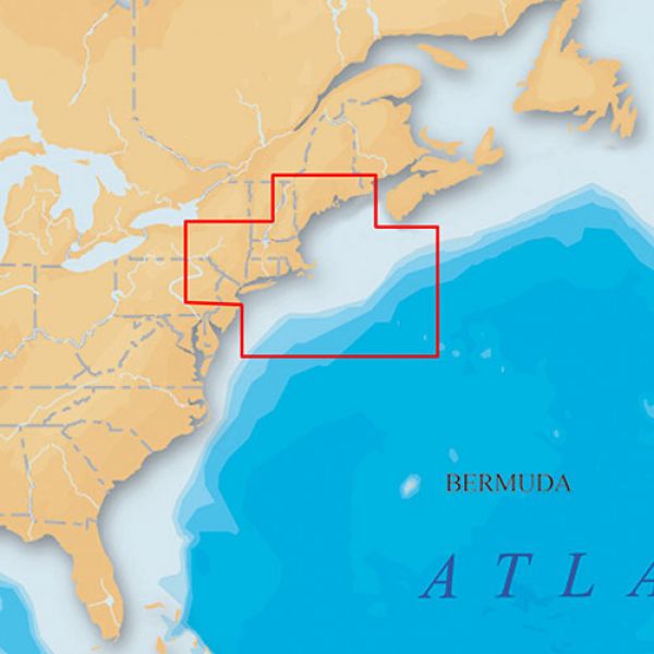 Navionics Platinum U.S. Northeast & Canyons on SD/microSD