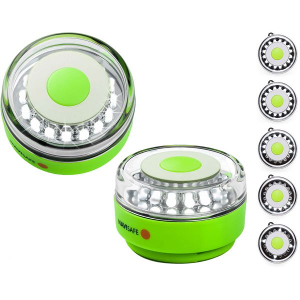 Navisafe Portable Navilight 360 Degree 2NM Rescue - Glow - Green