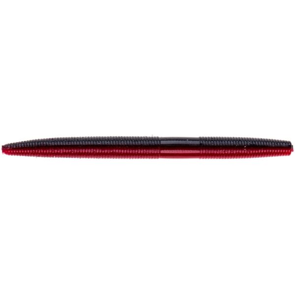 NetBait BaitFuel Ion Worm - 5in - Red Shad