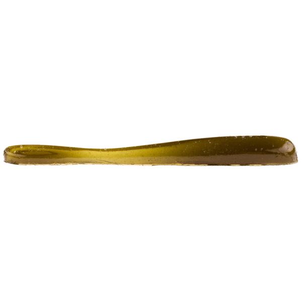 NetBait BaitFuel Infused Jr. Crush Worm - 3in - Green Pumpkin