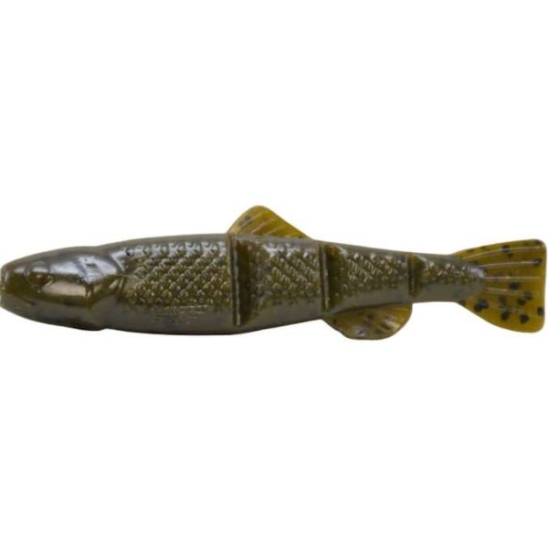 NetBait BaitFuel Chatterbait Trailer - Green Pumpkin