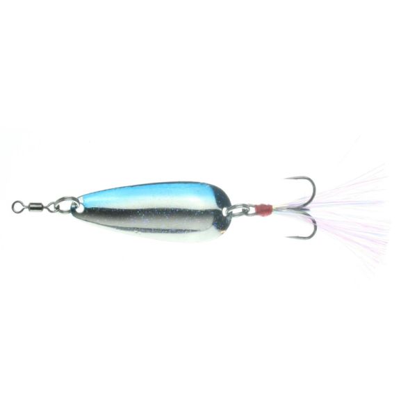 Nichols Lures Mojo Flutter Spoon - 1/2oz - Blue Shad