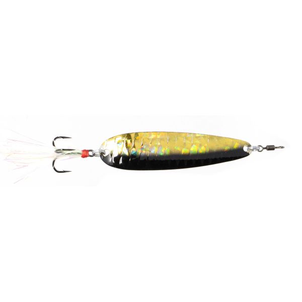 Nichols Lures Lake Fork Flutter Spoon - 4in - Golden Shiner