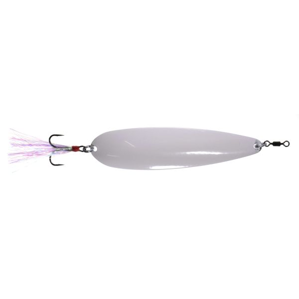 Nichols Lures Lake Fork Flutter Spoon - 4in - Snow