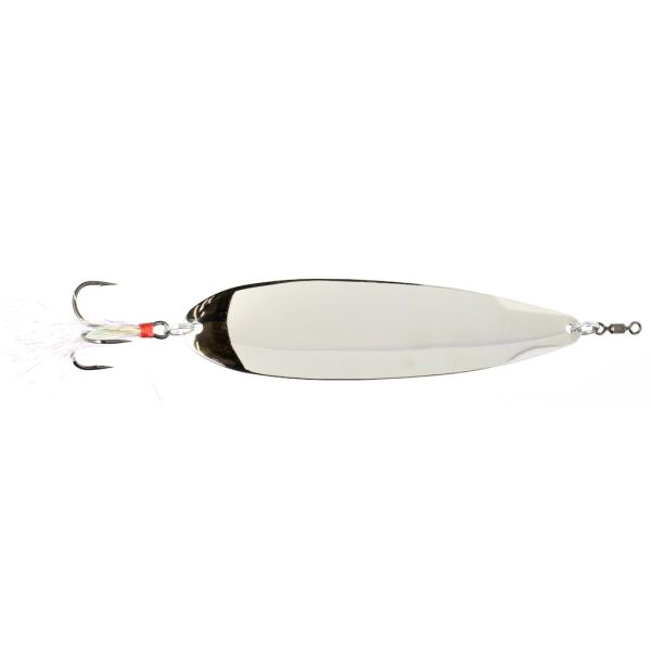 Nichols Lures Ben Parker Mini Magnum Spoon - 6.5in - Silver Chrome