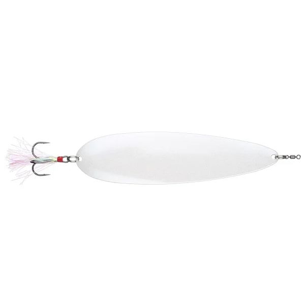 Nichols Lures Ben Parker Magnum Spoon - 8in - Pearl