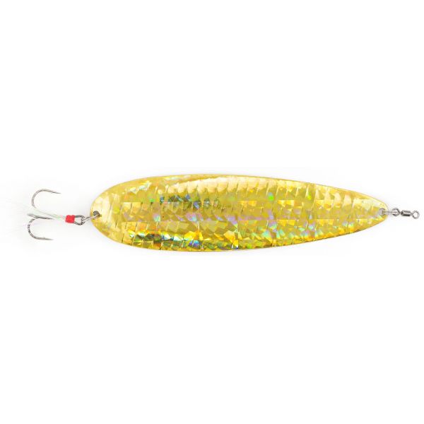 Nichols Lures Ben Parker Magnum Spoon - 8in - Shattered Glass Gold