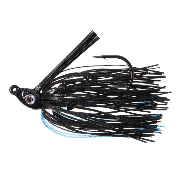 Nichols Lures Saber Swim Jig - 1/2oz - Black & Blue