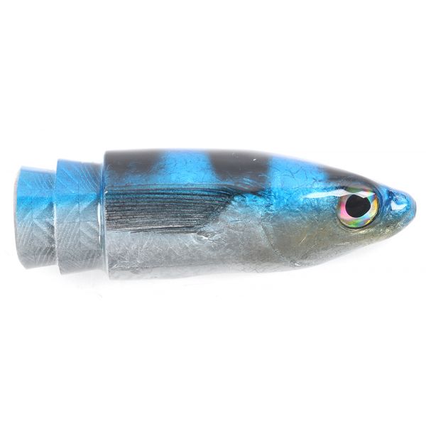 Niiyama Flying Fish Malolo Heads Only - 9in Blue Silver Black Stripe