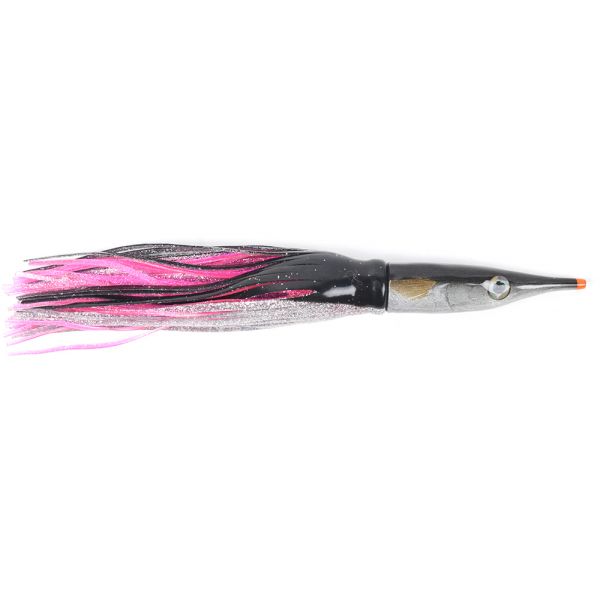 Niiyama Lures Ballyhoo Trolling Head with Skirt - Black