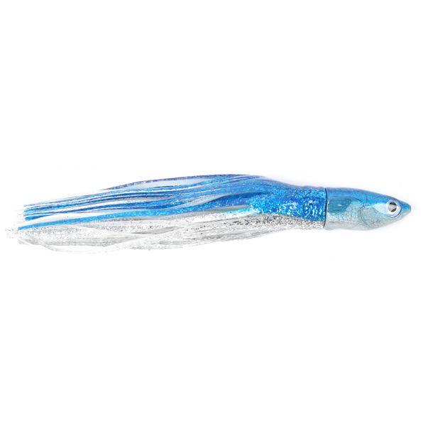 Niiyama Lures Flying Fish Trolling Head with Skirt - 7in Blue