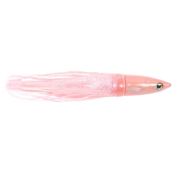 Niiyama Lures Mackerel (Opelu) Trolling Head with Skirt - 9in Pink