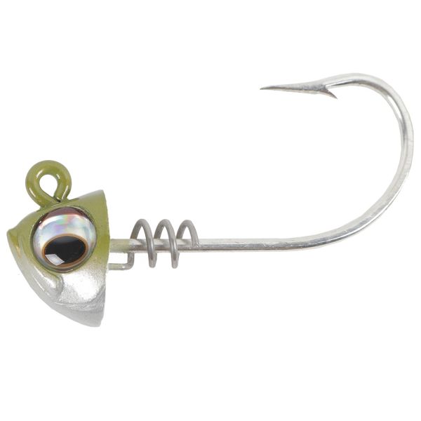 No Live Bait Needed Screwlock Jigheads - 5