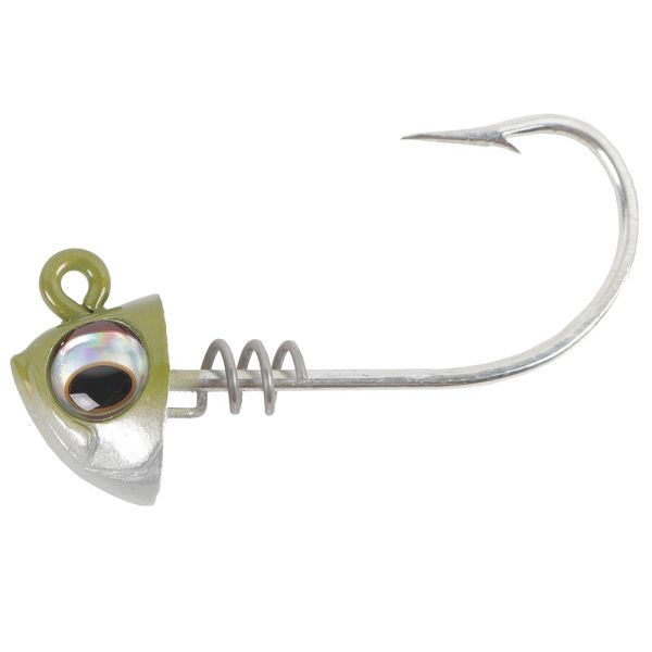 No Live Bait Needed Screwlock Jigheads - 5