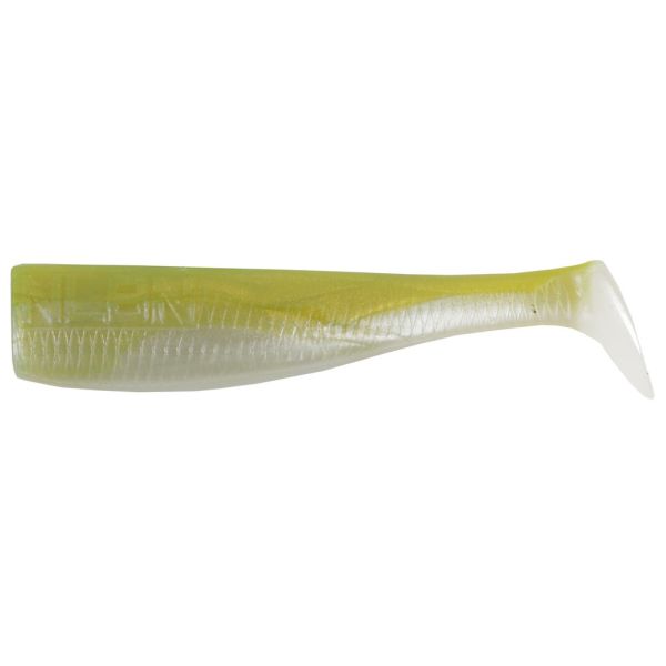 No Live Bait Needed (NLBN) Paddle Tail Swimbait - 5'' - Green Back