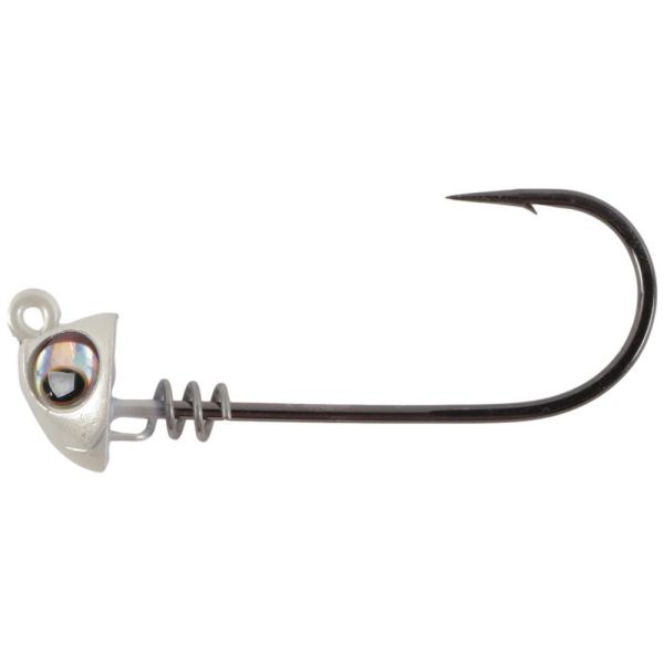 No Live Bait Needed Screwlock Jigheads - 8