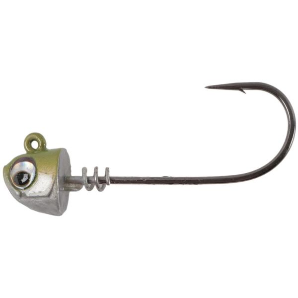 No Live Bait Needed Screwlock Jigheads - 8