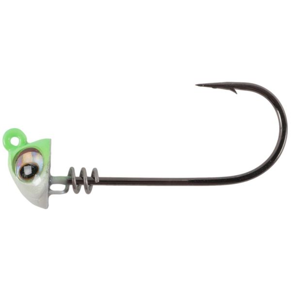 No Live Bait Needed Screwlock Jigheads - 8