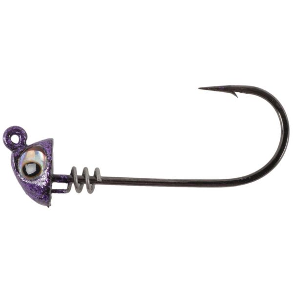 No Live Bait Needed Screwlock Jigheads - 8