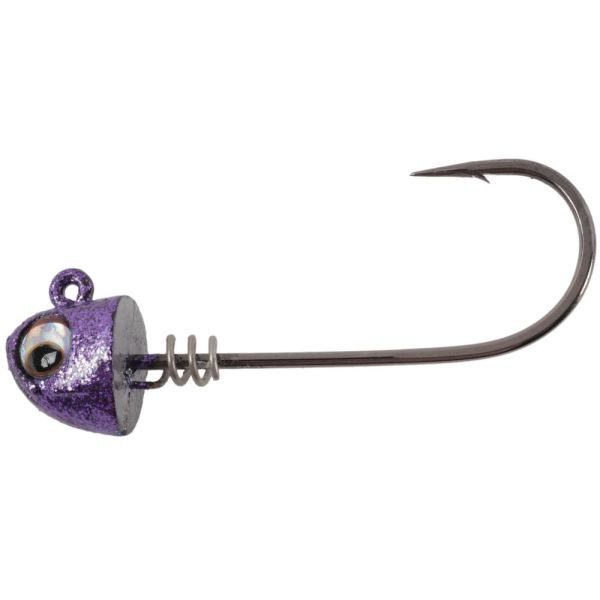 No Live Bait Needed Screwlock Jigheads - 8