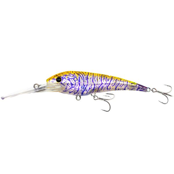 Nomad Design Freshwater DTX Minnow - 100mm - Holographic Purple Shrimp