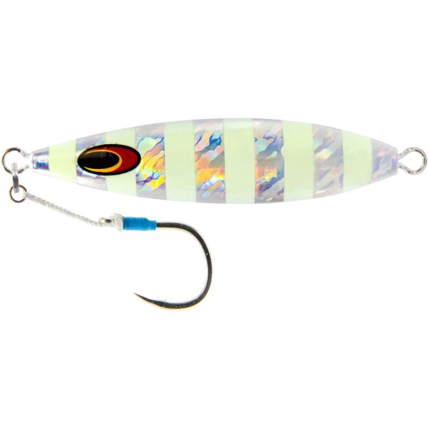 Nomad Design Gypsea Jig - 60g - Silver Glow Stripe