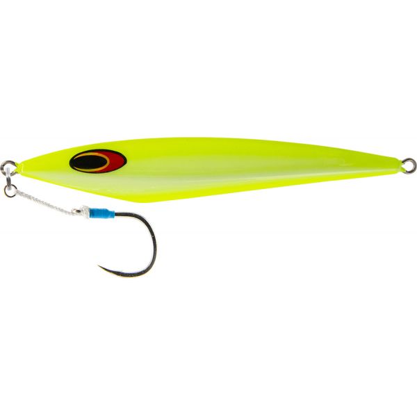 Nomad Design Ridgeback Jig - 80g - Chartreuse White Glow