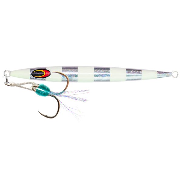 Nomad Design Streaker Jig - 40g - Silver Glow Stripe