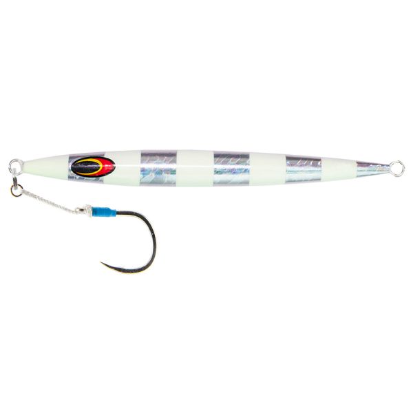 Nomad Design Streaker Jig - 320g - Silver Glow Stripe