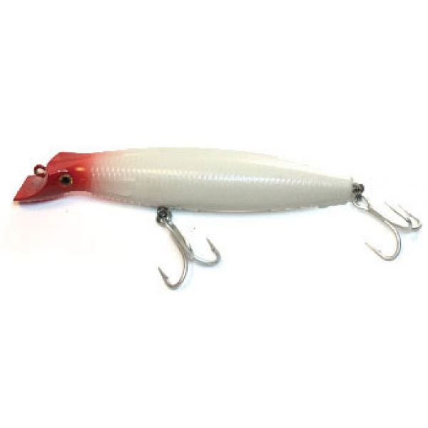 Northbar Tackle Jr. Bottle Darter Lure - White/Red Head